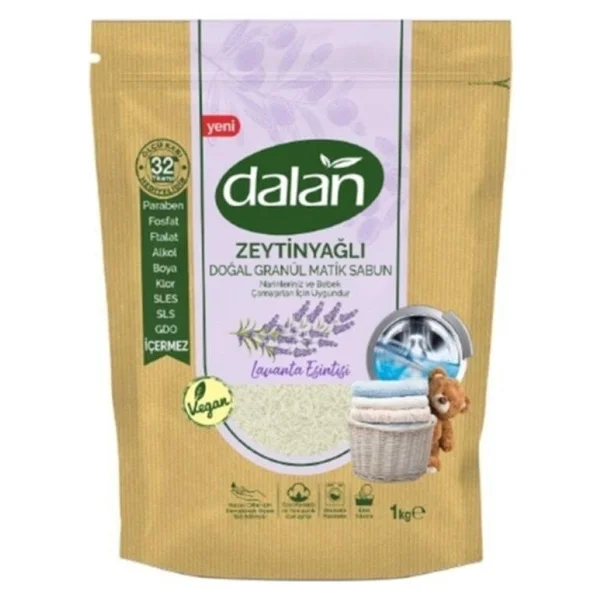 Dalan Zeytinyağlı Lavanta Esintisi Doğal Granül Sabun 1000 Gr 4 Adet - Görsel 3