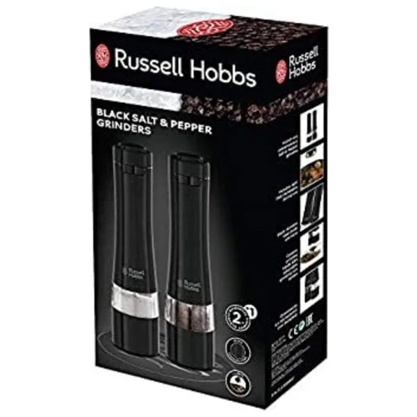 Russell Hobbs 28010-56 Elektrikli Tuz Karabiber Değirmeni Seti - Görsel 2