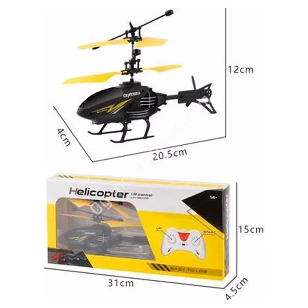 Bibizde El Sensörlü Kumandalı Uçan Helikopter Şarjlı Mini Drone - Görsel 3