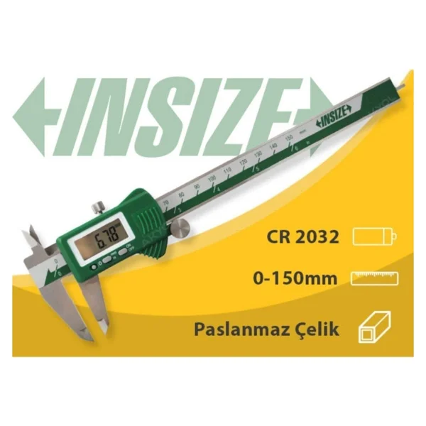 İnsize 1112-150 150 Mm Dijital Kumpas - Görsel 2