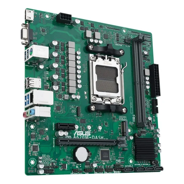 Asus Pro A620m-Dash-Csm AMD Am5 DDR5 Micro Atx Anakart - Görsel 4