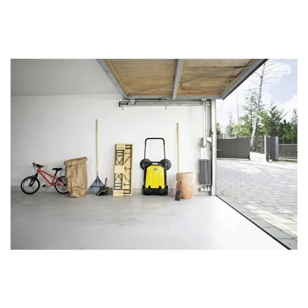 Karcher 1.766-360.0 S 4 Twin Manuel Dış Alan Bahçe Süpürücü - Görsel 4