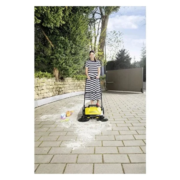 Karcher 1.766-360.0 S 4 Twin Manuel Dış Alan Bahçe Süpürücü - Görsel 5