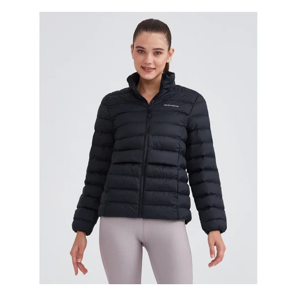 Skechers Outerwear Pop Up S231240-001 Siyah Kadın Şişme Mont - Görsel 8