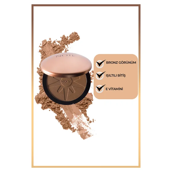 Note Bronzing Powder Bronzer - Görsel 2