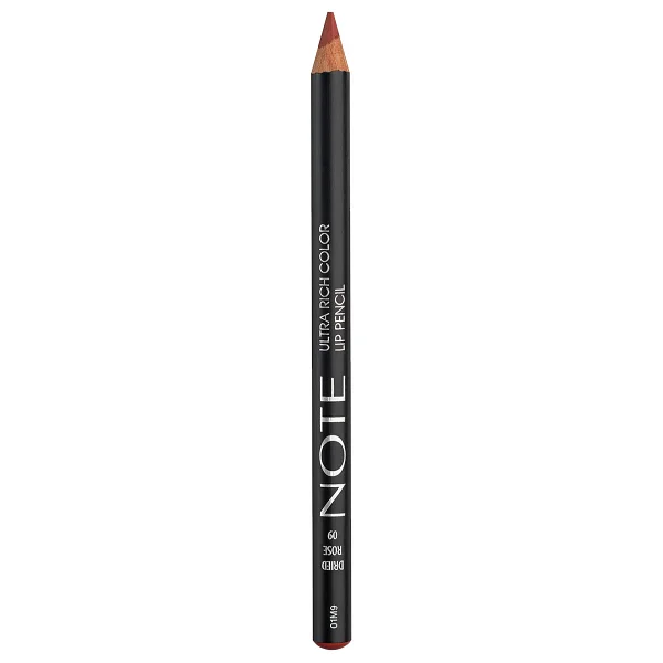 Note Ultra Rich Color Lip Pencil 09 Dried Rose Dudak Kalemi - Görsel 3