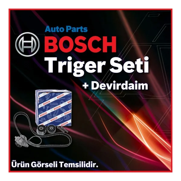 Bosch Ford Focus C-Max 1.6 Tdci Euro4 Triger Seti Devirdaimli 2003-2007 - Görsel 2