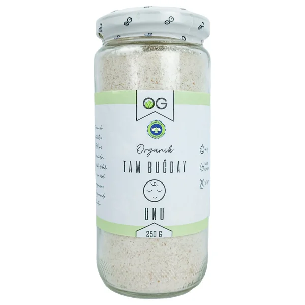 Og Natural Organik Tam Buğday Unu 250 Gr 8 Ay Ve Üzeri Bebekler İçin Güvenilir Ek Gıda - Görsel 5