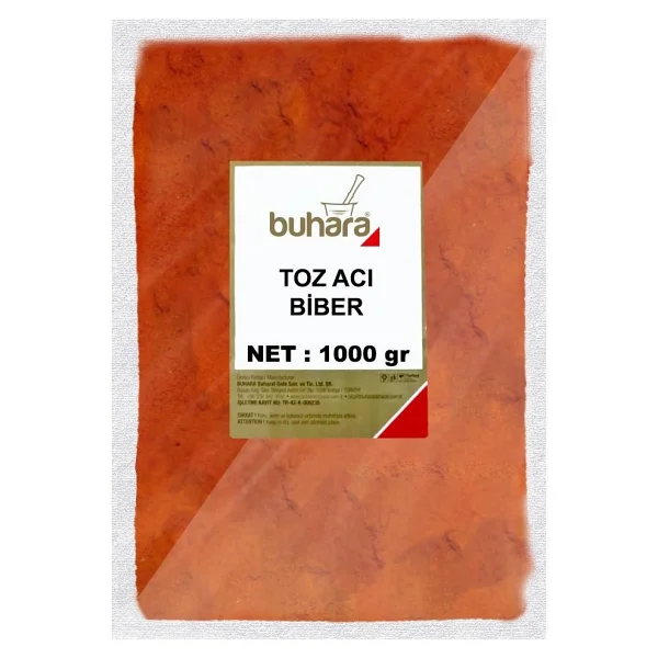 Buhara Baharat Toz Acı Biber 1 Kg - Görsel 2
