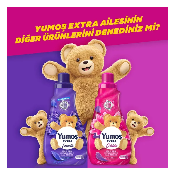 Yumoş Extra Lilyum Yumuşatıcı 42 Yıkama 1008 Ml - Görsel 8