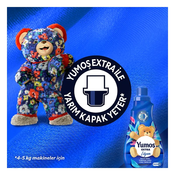 Yumoş Extra Lilyum Yumuşatıcı 42 Yıkama 1008 Ml - Görsel 7