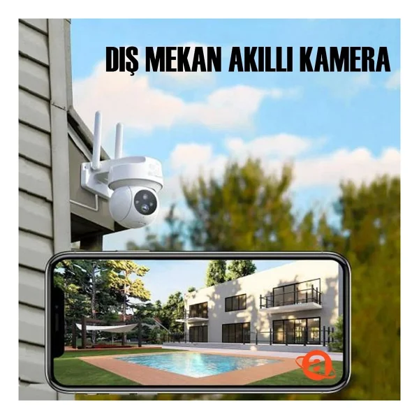 Cata Ct-4051 Full HD Ip Wi-Fi Güvenlik Kamerası - Görsel 5