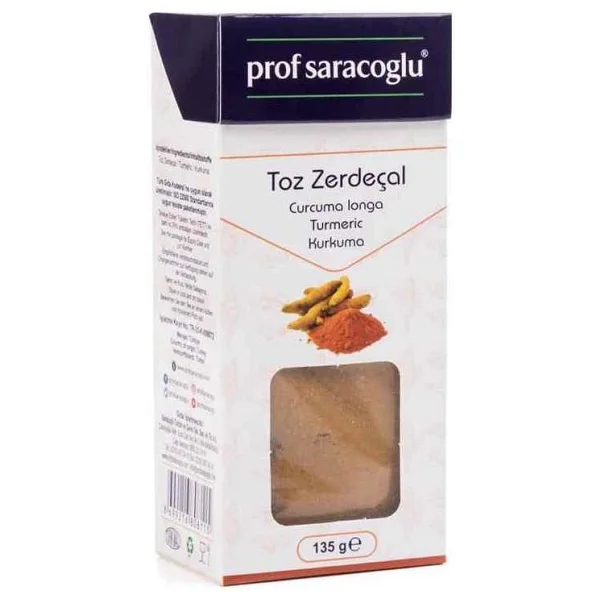 Prof Saracoğlu Toz Zerdeçal 135 Gr - Görsel 2