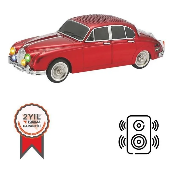 Wster Ws-596 Krem Araba Nostaljik Radyo - Görsel 7