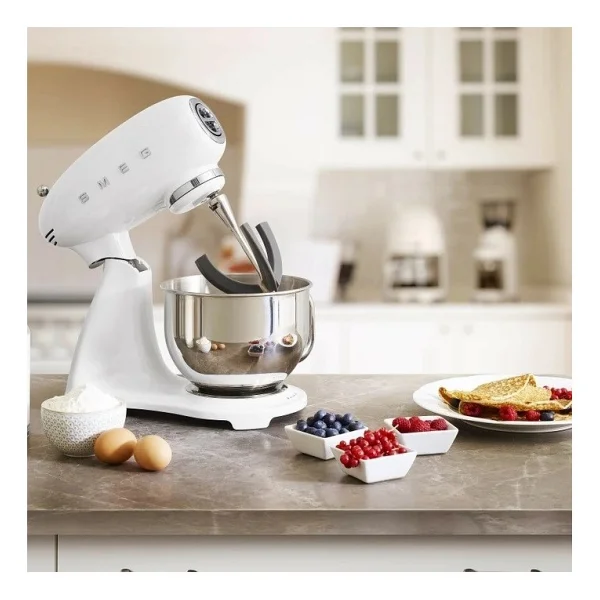 Smeg Smf03wheu Beyaz 800 W 4.8 Lt Hamur Yoğurma Makinesi - Görsel 6