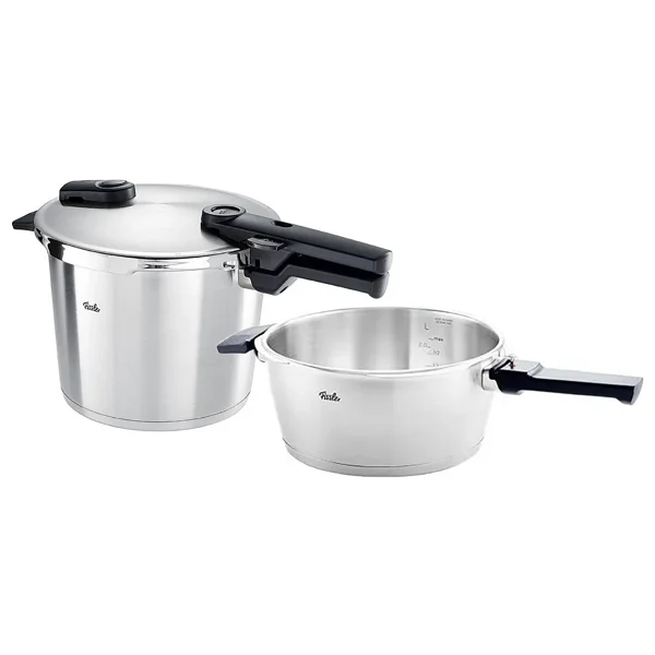 Fissler Vitaquick Premium 8 Lt + 4 Lt Düdüklü Tencere Seti - Görsel 2