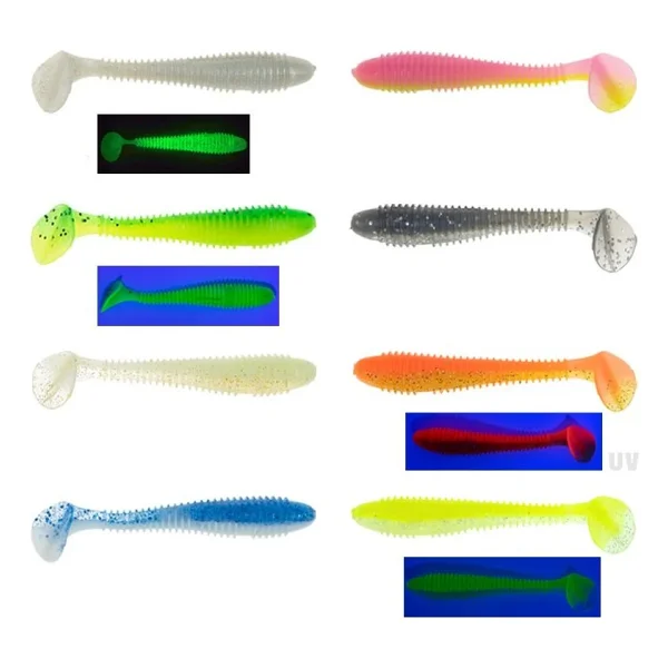 Fujin Round Bait 7 Cm 5'li Silikon Yem - Görsel 6