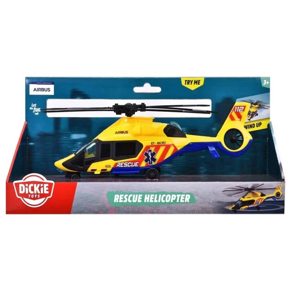 Dickie Airbus H160 Rescue Helikopter 203714022 - Görsel 7