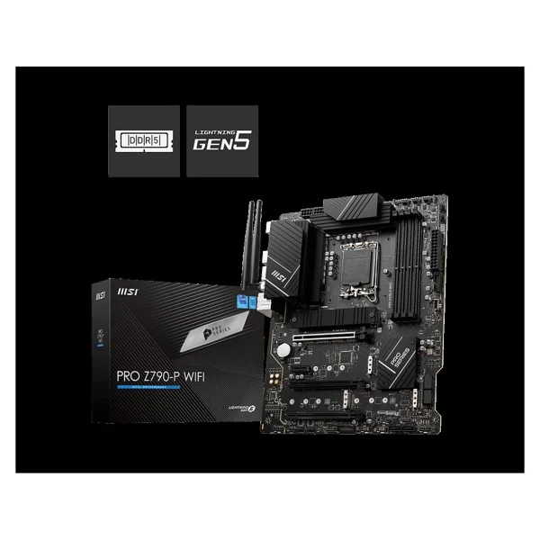 Msı Pro Z790-P Wi-Fi Intel Lga1700 DDR5 Atx Anakart - Görsel 8