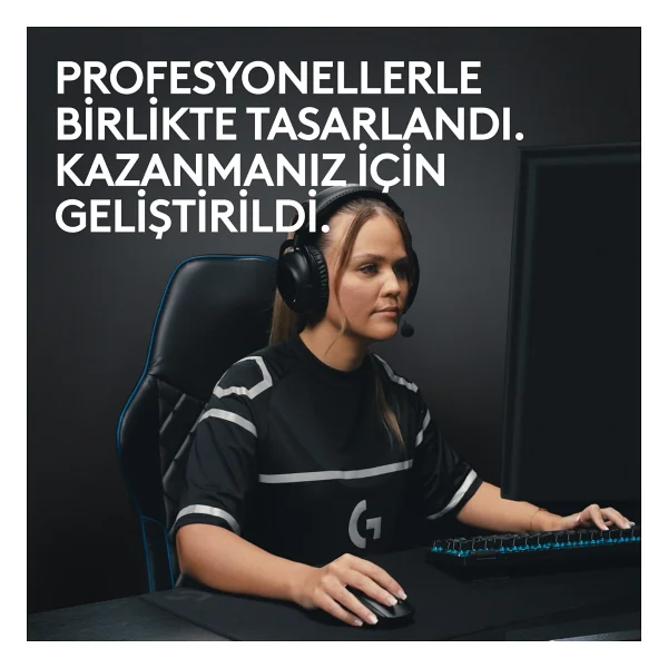 Logitech G Pro X Superlight 2 910-006798 Pembe Lightspeed Hero Şarjlı Optik Kablosuz Oyuncu Mouse - Görsel 2