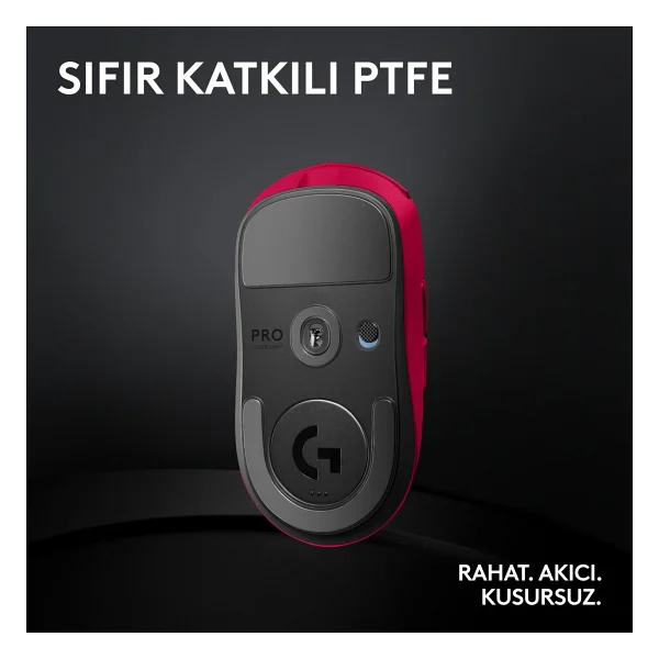 Logitech G Pro X Superlight 2 910-006798 Pembe Lightspeed Hero Şarjlı Optik Kablosuz Oyuncu Mouse - Görsel 10