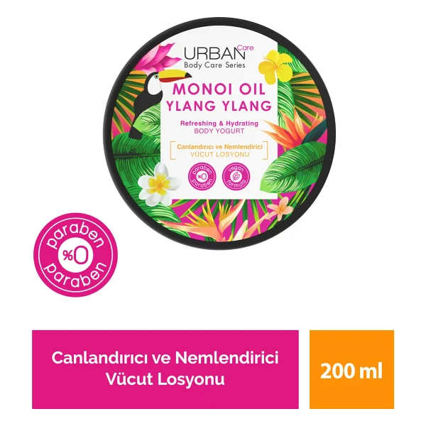 Urban Care Monoi Oil & Ylang Ylang Canlandırıcı 200 ml Vücut Losyonu - Görsel 10