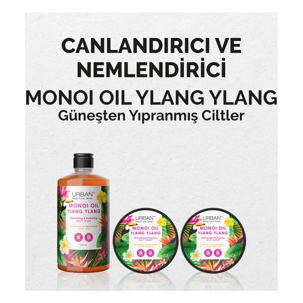 Urban Care Monoi Oil & Ylang Ylang Canlandırıcı 200 ml Vücut Losyonu - Görsel 4