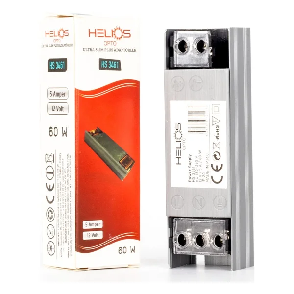 Helios Opto Ultra Plus Slim 21a 250w 12v LED Trafosu Hs 3465 - Görsel 4
