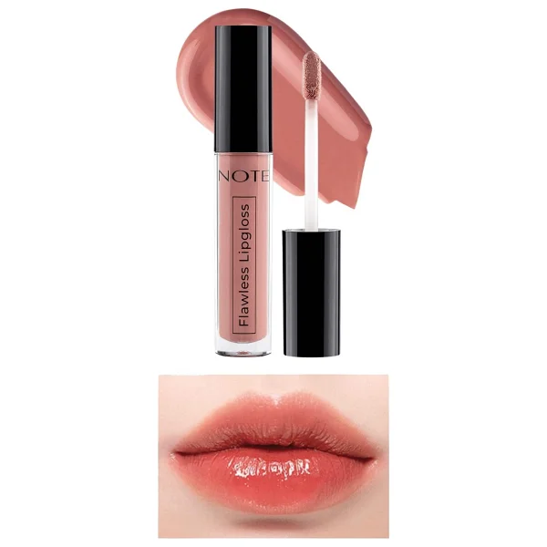 Note Flawless Nemlendirici 02 Delicate Pink Dudak Parlatıcısı - Görsel 7