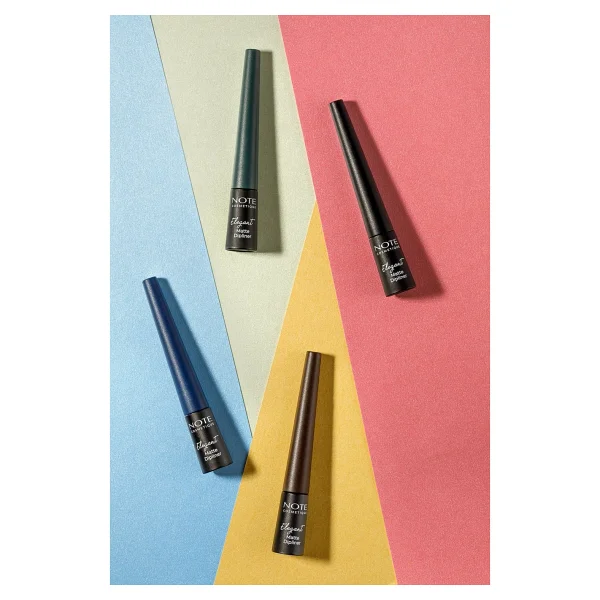 Note Elegant Matte Waterproof 03 Lacivert Dipliner - Görsel 6