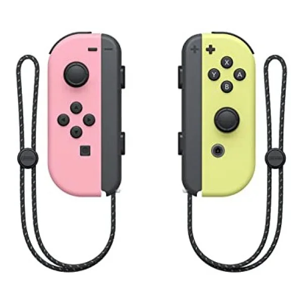 Nintendo Switch Pastel Pembe - Sarı Joy-Con Controller İthalatçı - Görsel 2