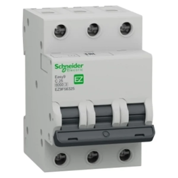 Schneider Electric Ez9f56325 - Easy9 Serisi 3x25a C Tipi 6ka Otomatik Sigorta - Görsel 2