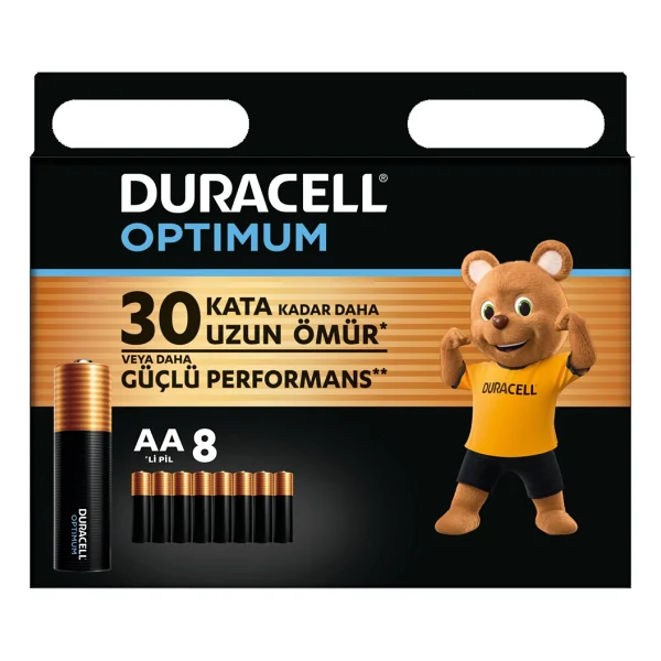 Duracell Optimum 6'lı Alkalin Aa Kalem Pil - Görsel 10