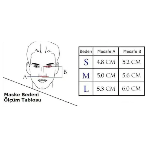 Bmc N5b Solunum Cihazı Maskesi - Görsel 5