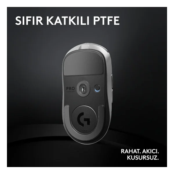 Logitech G Pro X Superlight 2 910-006639 Beyaz Lightspeed Hero Şarjlı Optik Kablosuz Oyuncu Mouse - Görsel 10