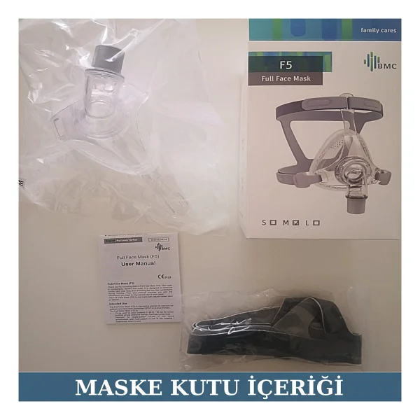 Bmc F5 Solunum Cihazı Maskesi - Görsel 9