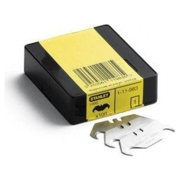 Stanley 1-11-983 50x19 Mm 100'lü Maket Bıçağı Ucu - Görsel 2