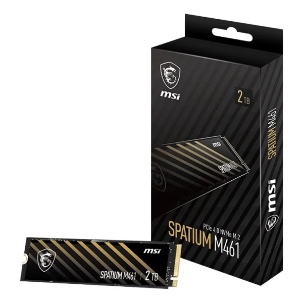 Msı Spatium M461 Pcı-Express 4.0 2 TB M.2 SSD - Görsel 5