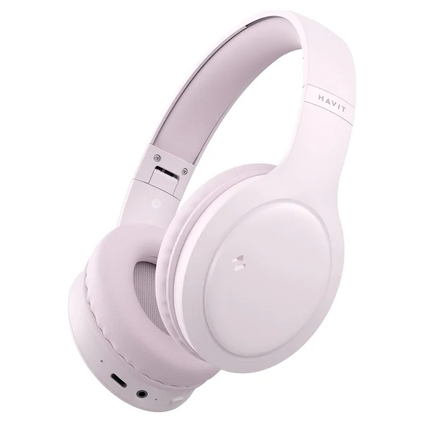 Havit H633bt Pembe Kulak Üstü Bluetooth Kulaklık - Görsel 4