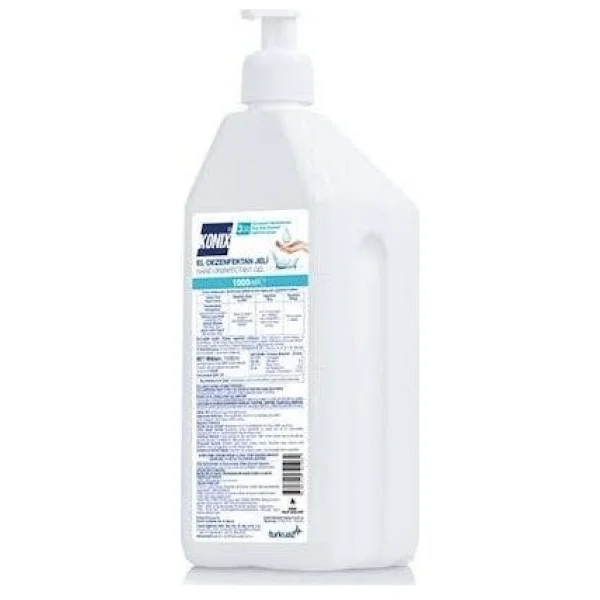 Konix Antibakteriyel Alkol Bazlı 1 Lt Pompasız El Dezenfektanı - Görsel 2