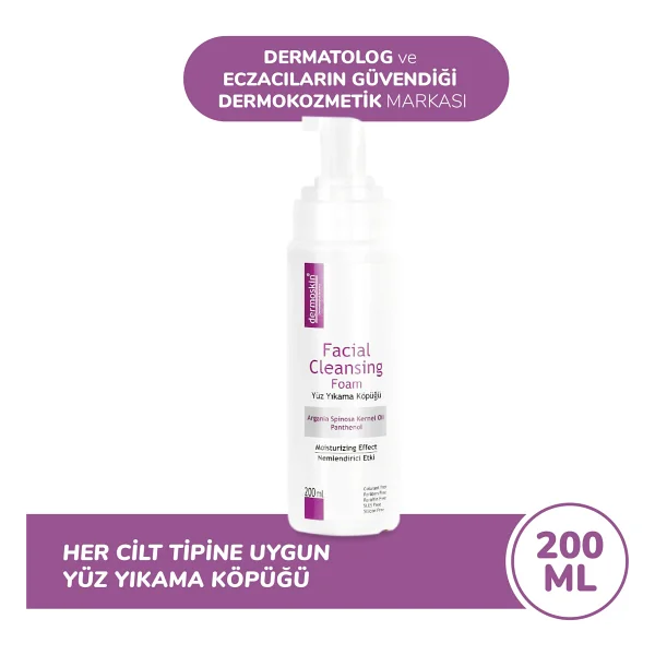 Dermoskin Nemlendirici Etki 200 Ml Yüz Temizleme Köpüğü - Görsel 7