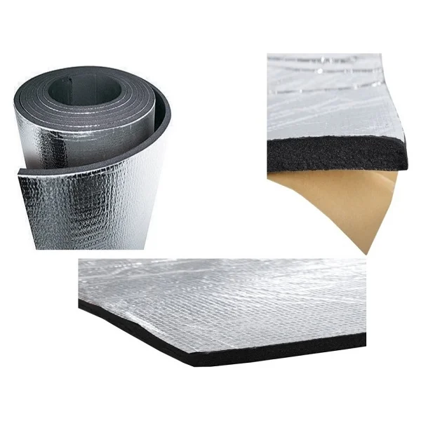 Türkeli Alüminyum Folyolu Kendinden Yapışkanlı Oto Ses Ve Isı Yalıtım Malzemesi 100x100 - 9 Mm - 100 X 100 - Görsel 6
