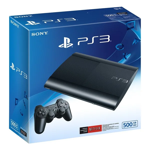 Sony Playstation 3 500 GB Süper Slim Kasa Konsol + 2. Kol - Görsel 2