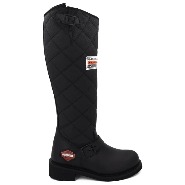 Harley Davidson Laconia Hı 646 025g100074 Siyah Deri Kadın Çizme - Görsel 6