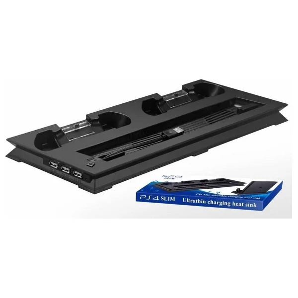 Starx PS4 Slim Fanlı Şarj Stand Ultrathin Charging Heat Sink - Görsel 4