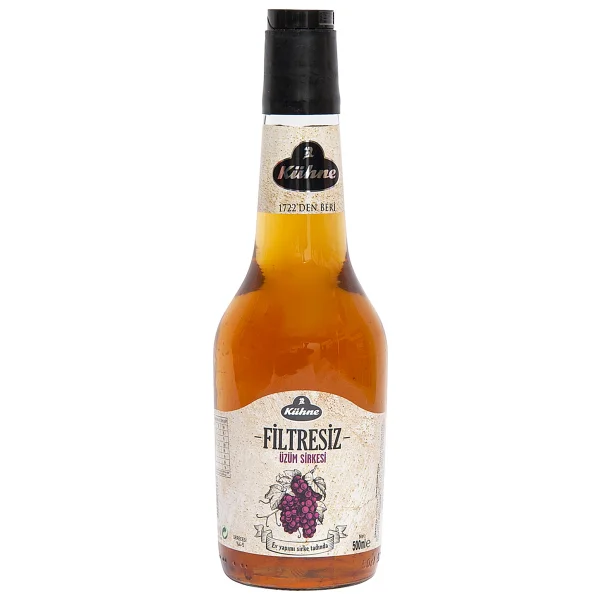 Kühne 500 Ml Filtresiz Üzüm Sirkesi - Görsel 2