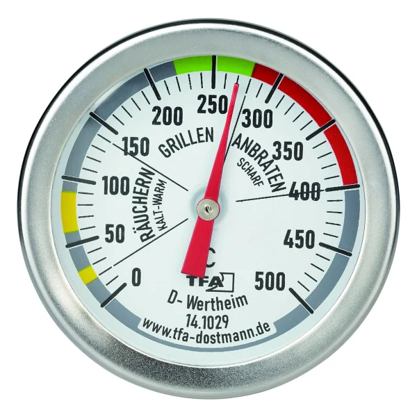Tfa Dostmann 500 C° Derece Barbekü, Mangal, Smoker, Duman Fırını, Fırın, Izgara, Bbq Termometresi Tm832.1024 - Görsel 3