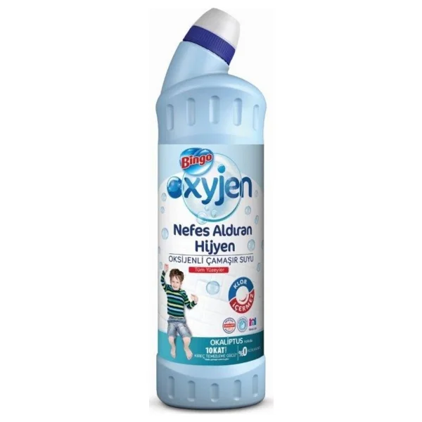 Bingo Oksijen Okaliptus Çamaşır Suyu 750 Ml - Görsel 2