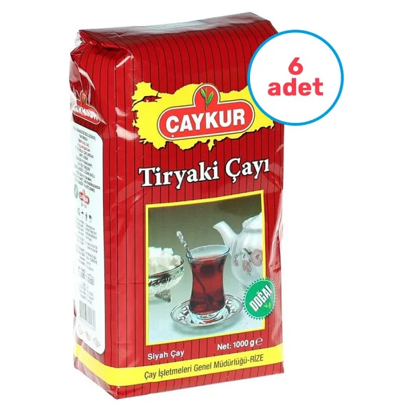 Çaykur Tiryaki 1 Kg 6'lı Çay - Görsel 2