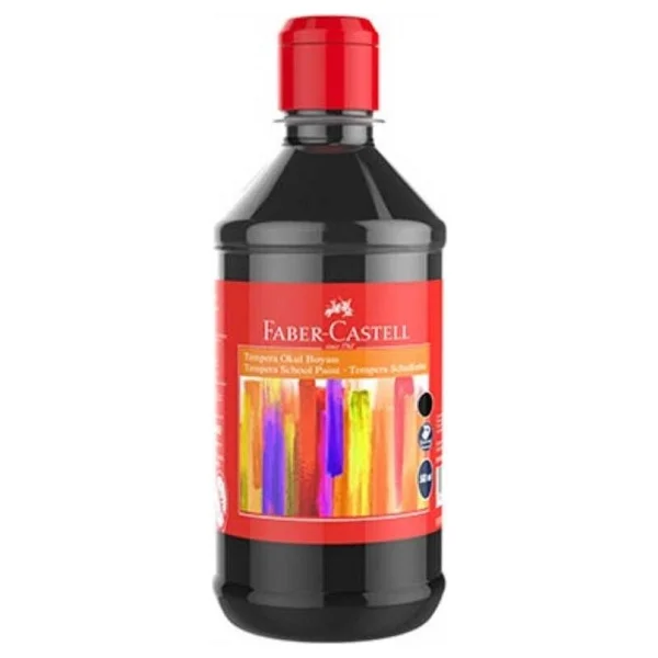 Faber-Castell 500 Ml Tempera Okul Boyası Sarı - Görsel 2